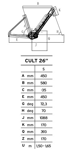 Articolo Esaurito: ATALA CULT EVO