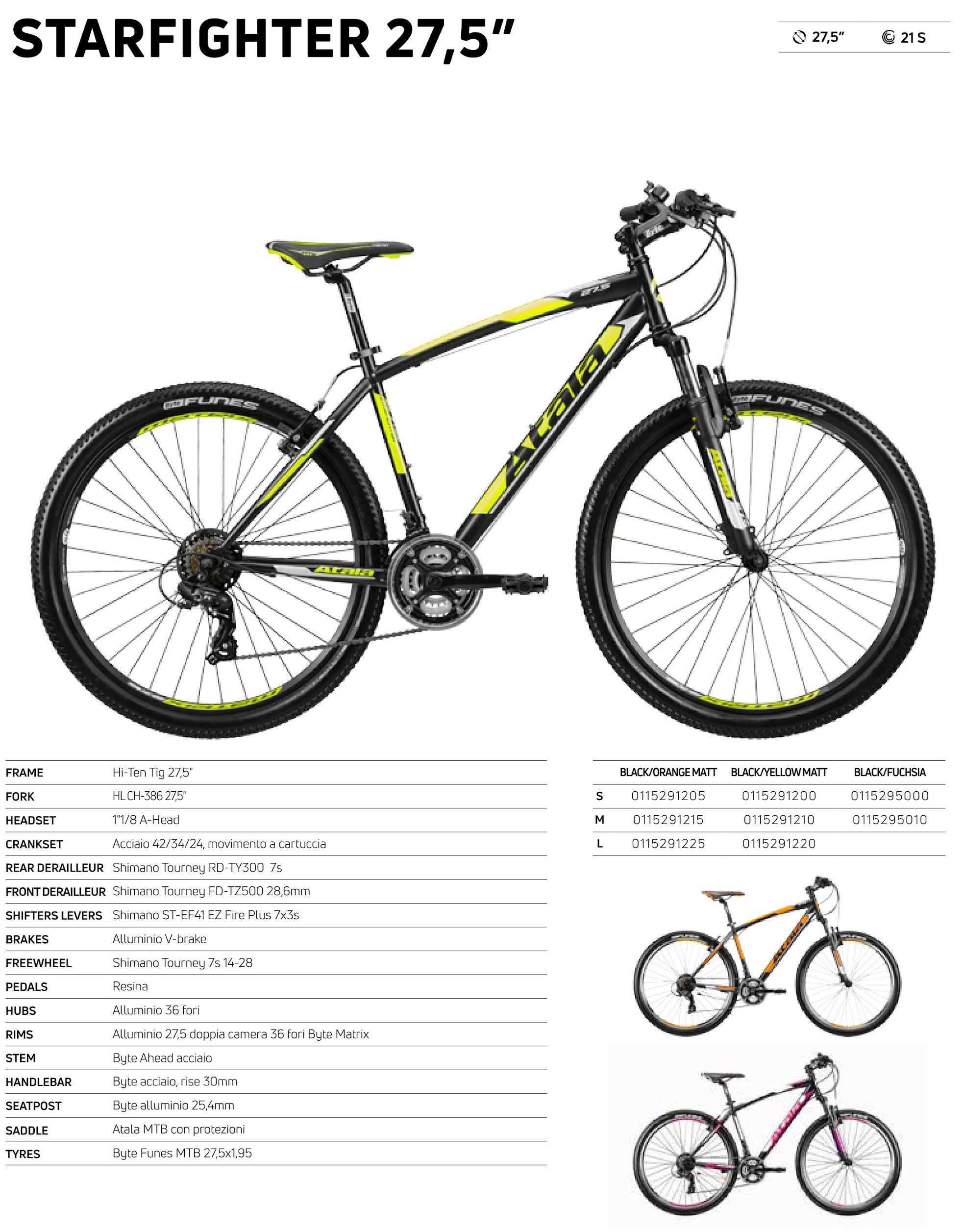 MTB: ATALA STARFIGHTER 27,5”