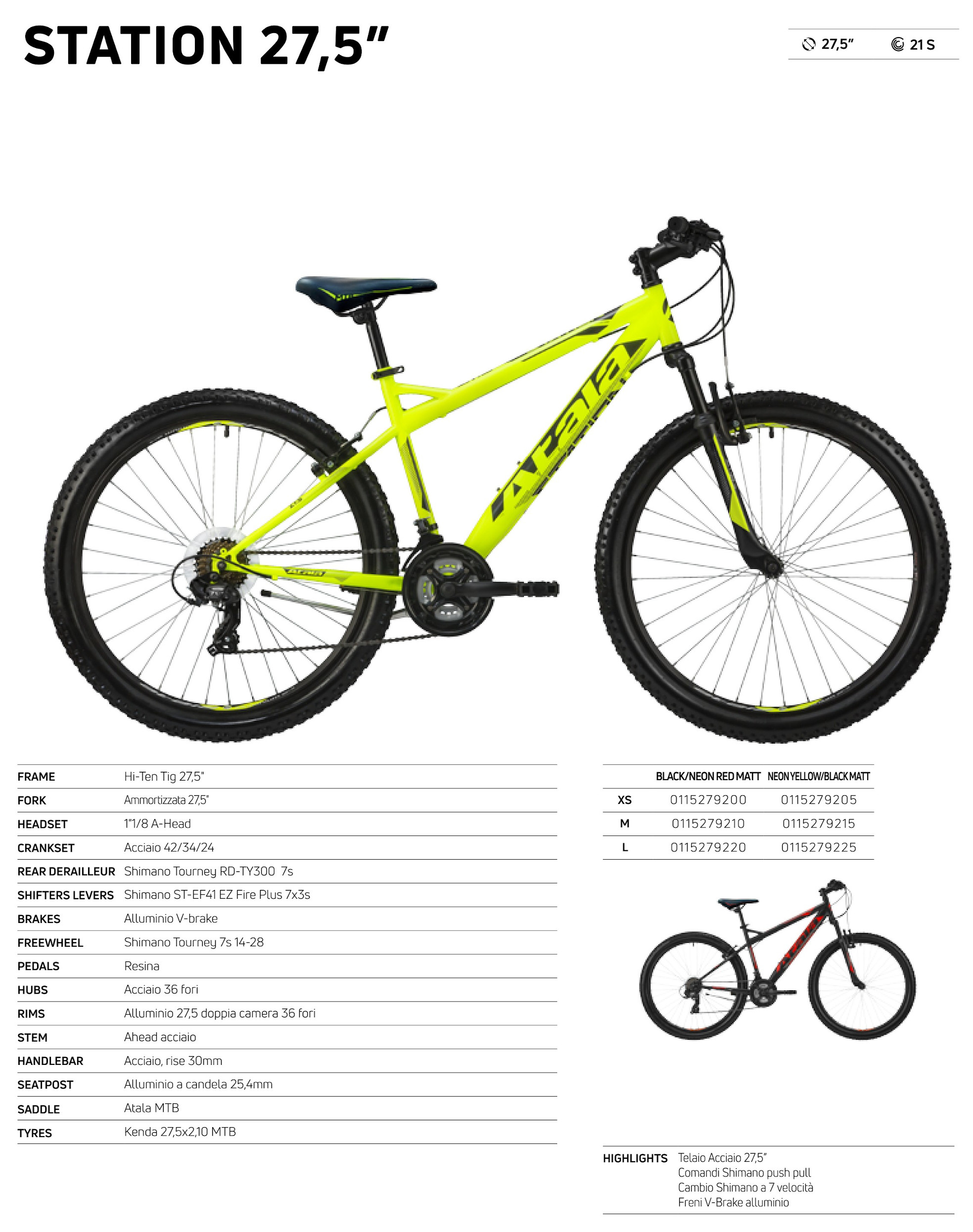 MTB: ATALA STATION 27,5”
