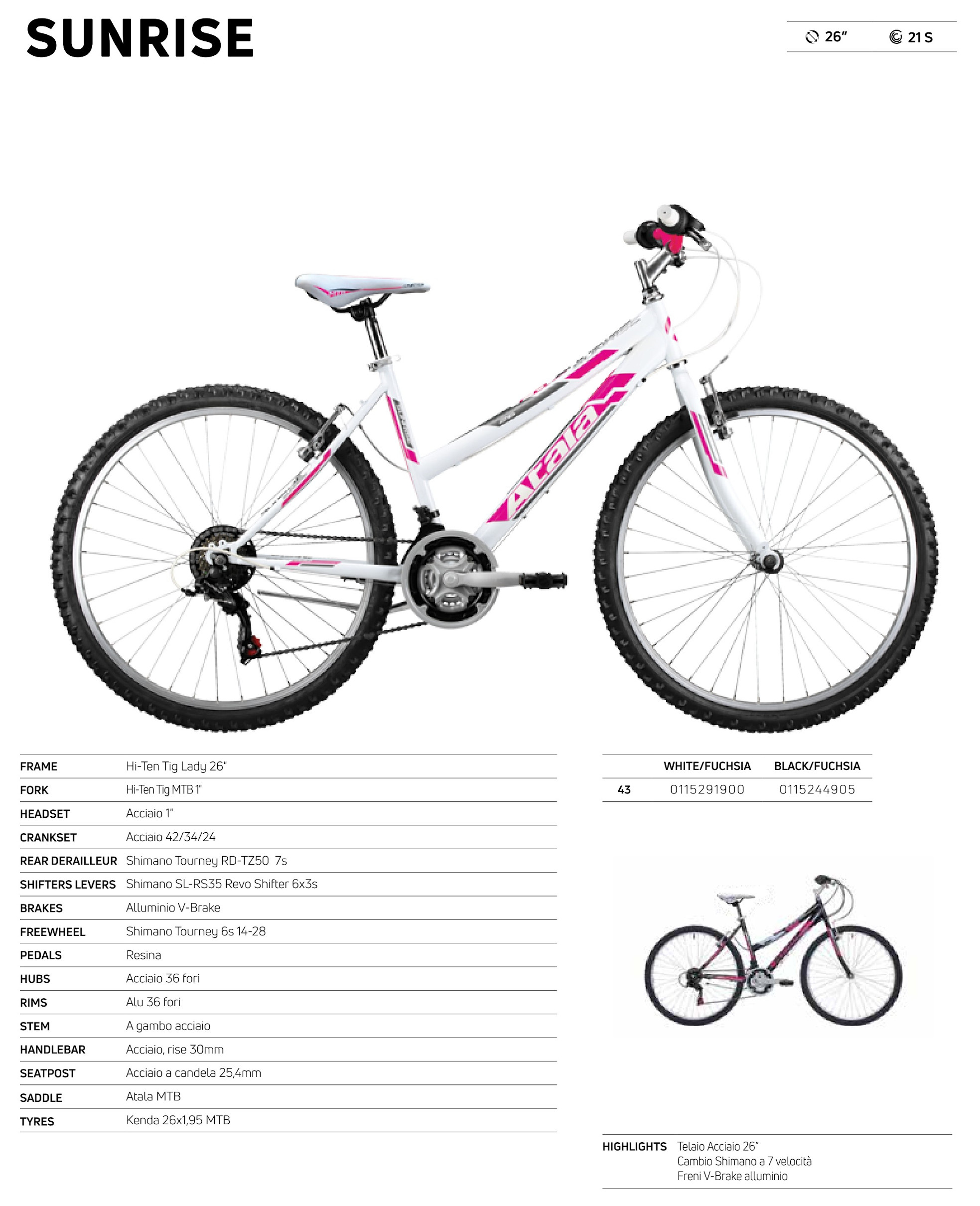 MTB: ATALA SUNRISE
