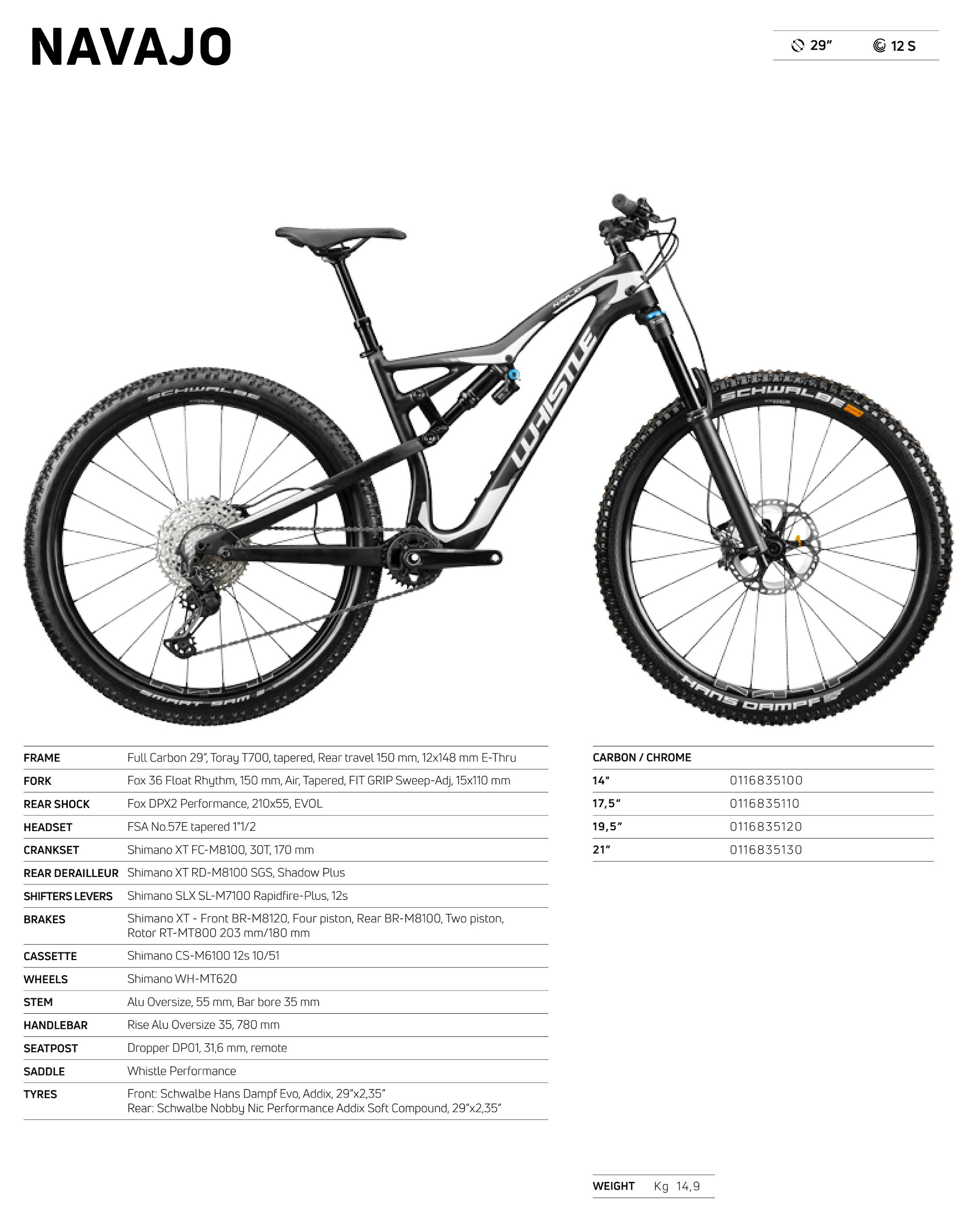 MTB Full Suspended: WHISTLE NAVAJO