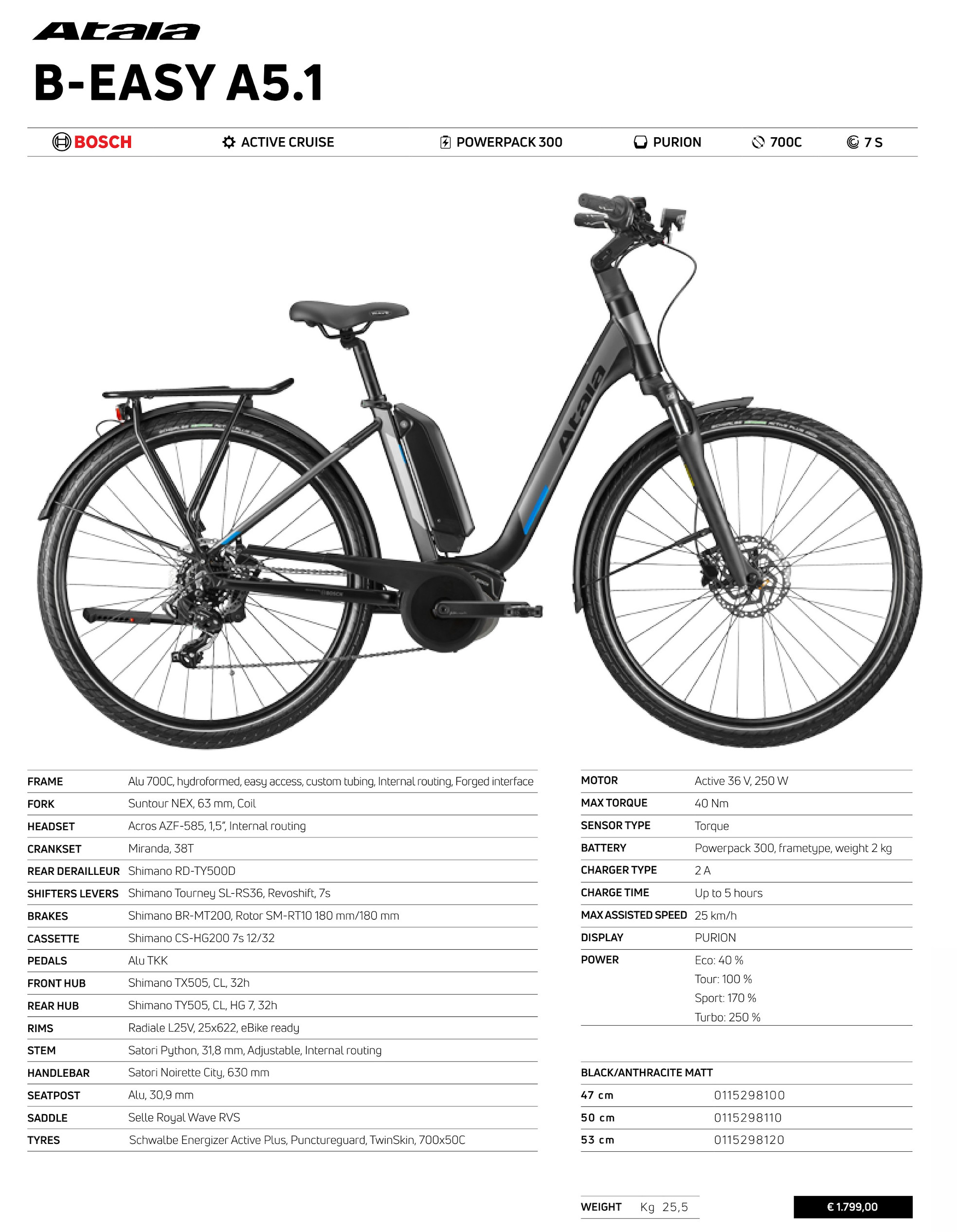 E Urban: ATALA B-EASY A5.1