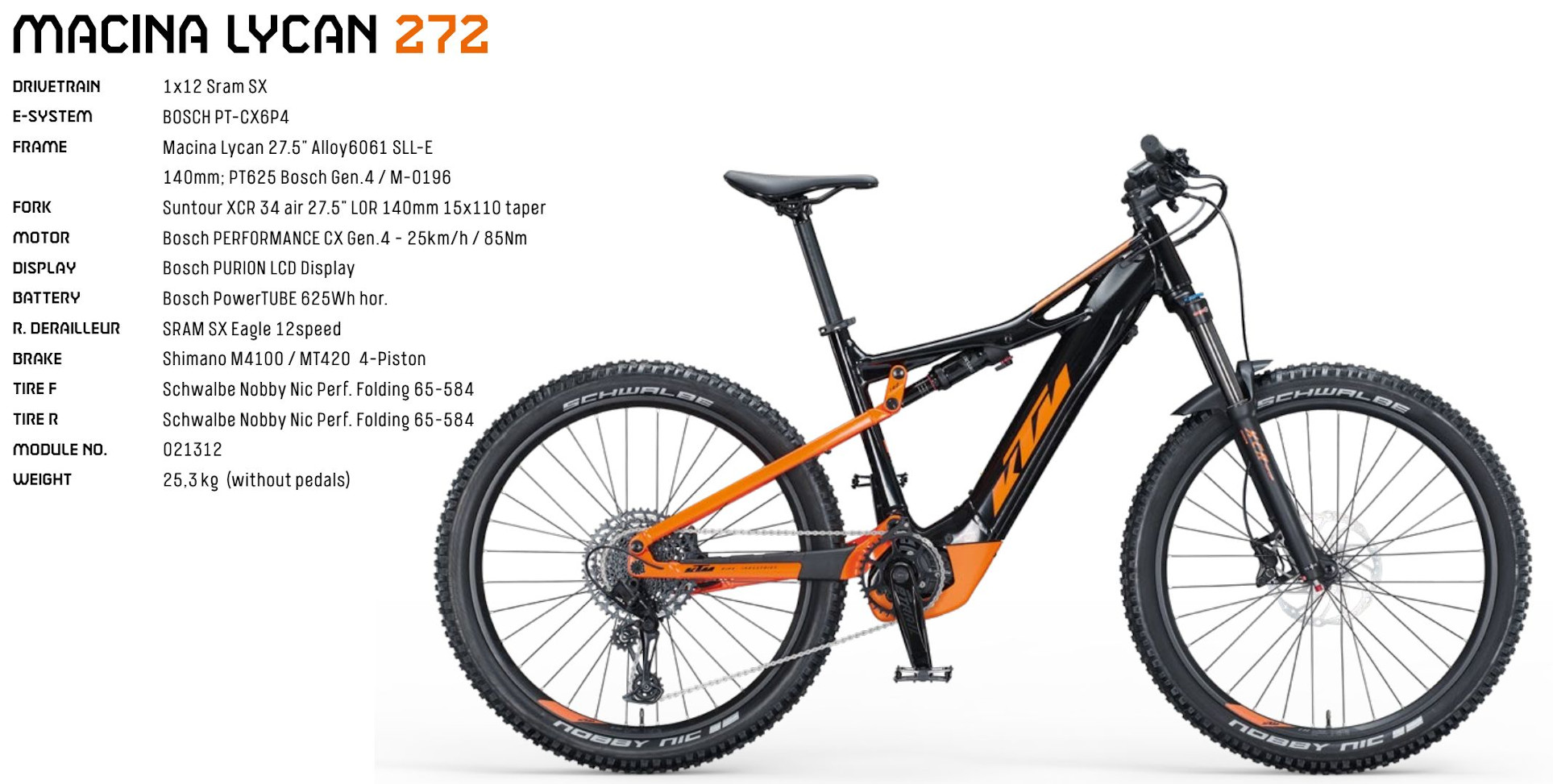 E-Bike: KTM MACINA LYCAN 272
