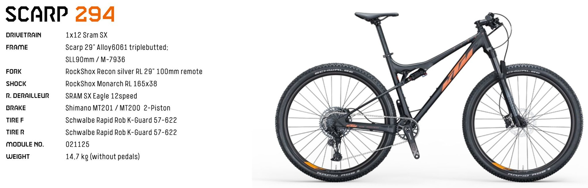 MTB: KTM SCARP 294
