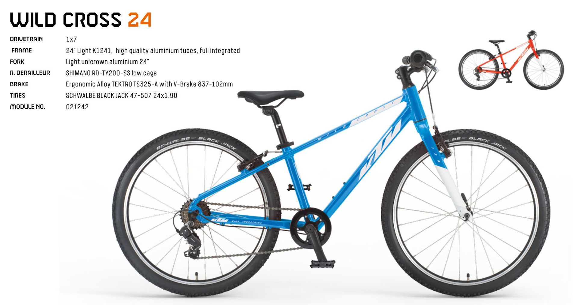 Kids: KTM WILD CROSS 24