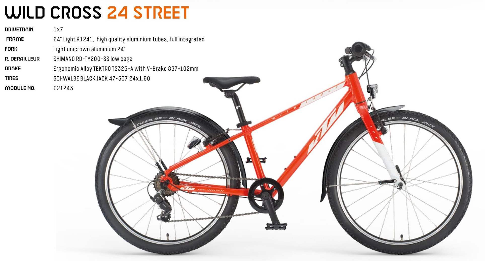 Kids: KTM WILD CROSS STREET 24