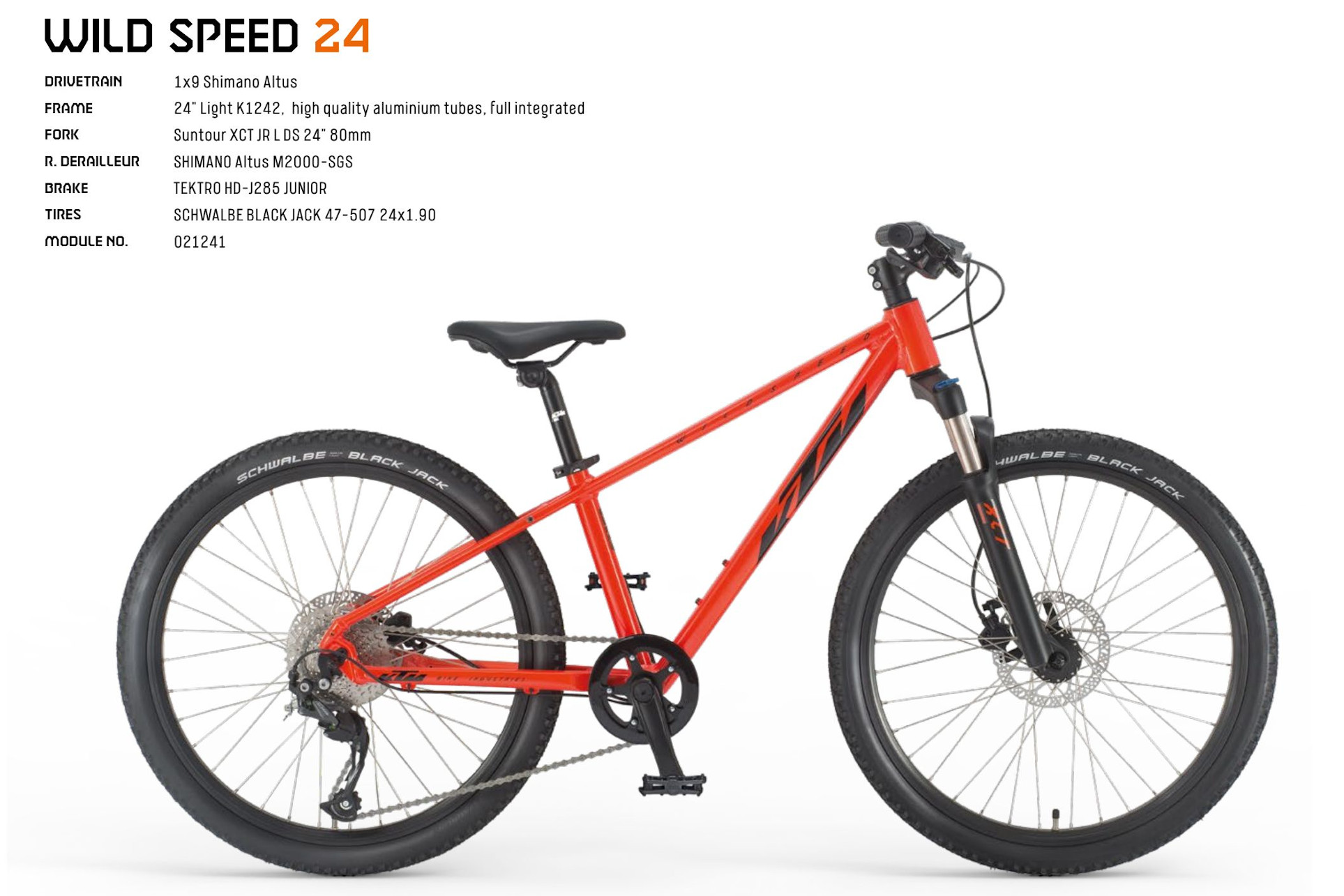 Kids: KTM WILD SPEED 24