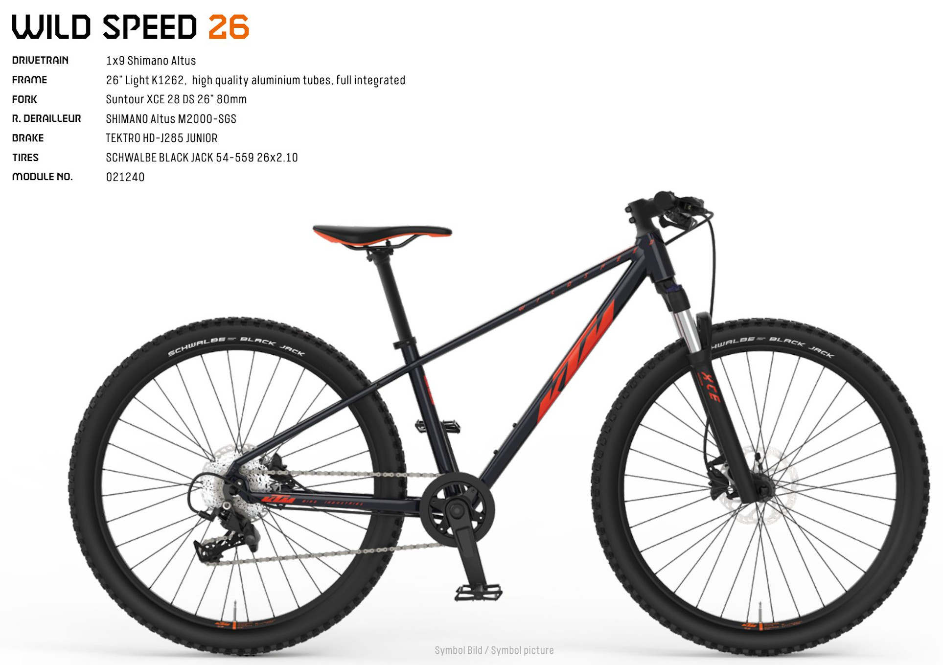 Kids: KTM WILD SPEED 26