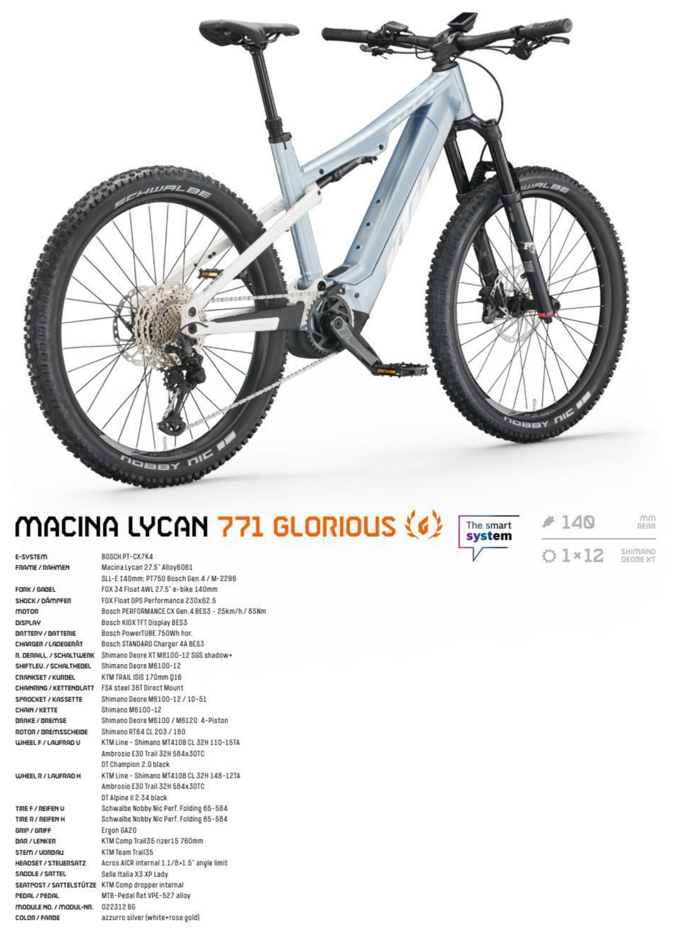 E-Bike: KTM MACINA LYCAN GLORIUS