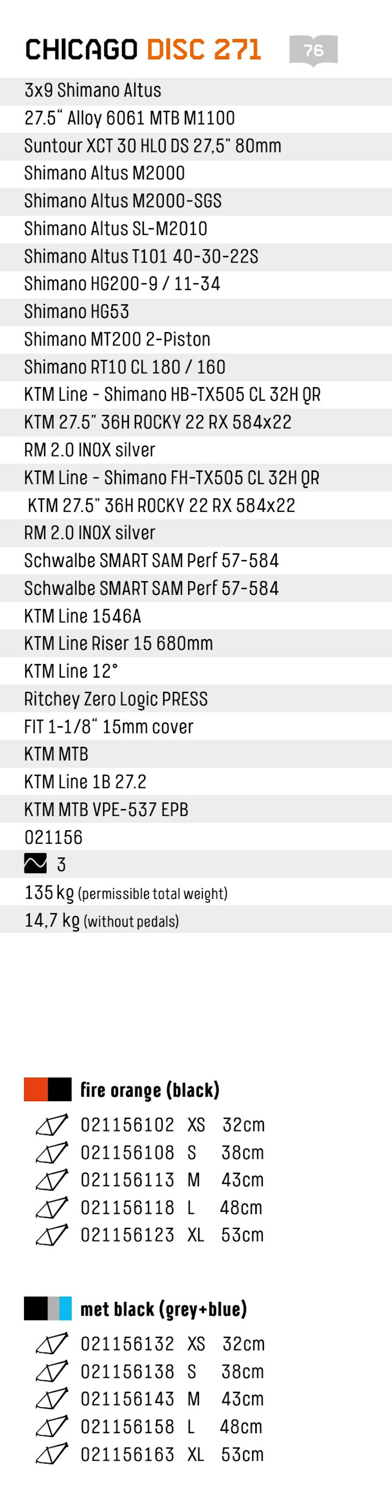 MTB: KTM CHICAGO DISK 271 - M